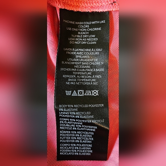 Miaou UO Exclusive Billie Stamp Print Mini Dress, Pink Rose Orchid Print - Picture 11 of 14